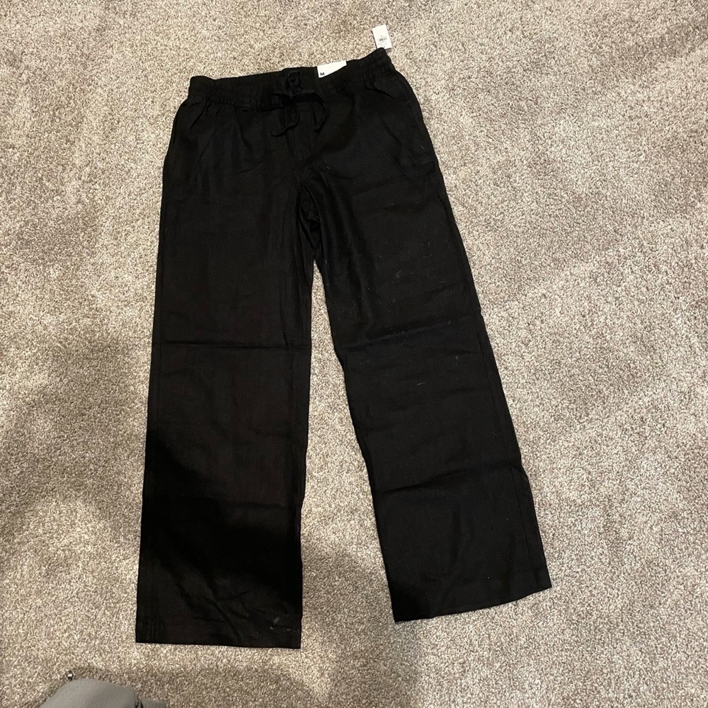 Old Navy Wide Leg Linen Pant